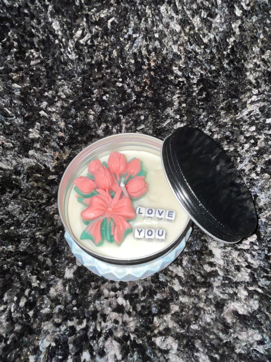 Love You - Message Candle
