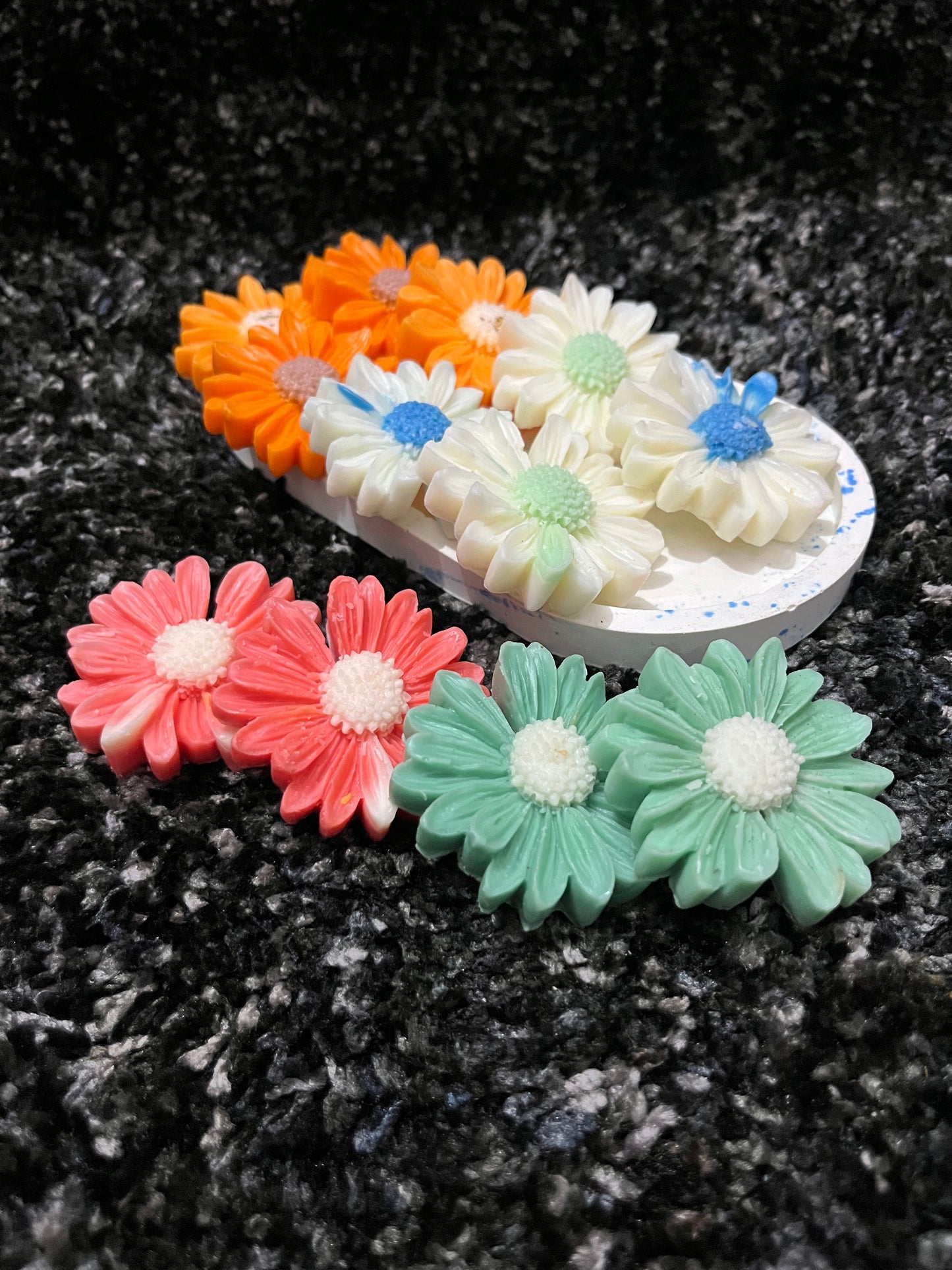 The Daisy Drip – Floral Candle Lollies Set of 4