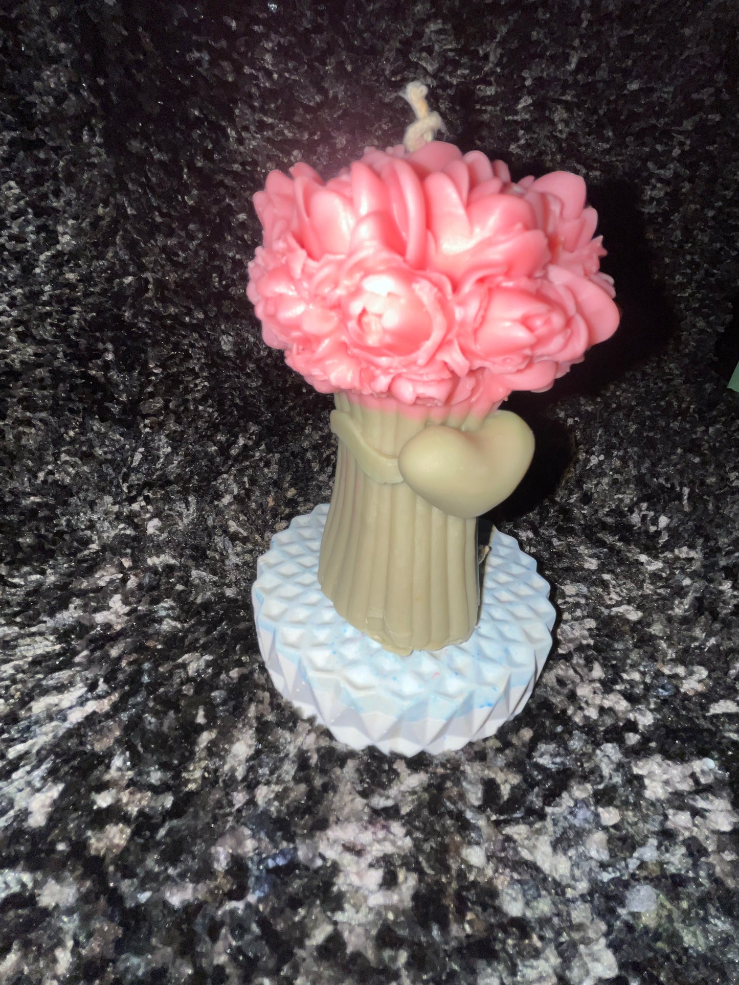 Floral Bouquet Candle with Premium Mogra Fragrance Oils