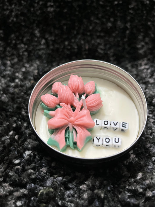 Love You - Message Candle